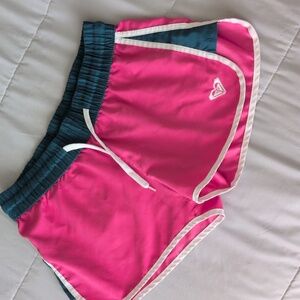 Roxy Swim Shorts Size Large Pink
